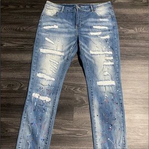 COPY - Foreign Local Men’s Ripped Denim Jeans Sz. 38/33